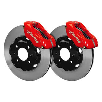 Wilwood® - Street Performance Plain Rotor Forged Dynalite Caliper Front Brake Kit