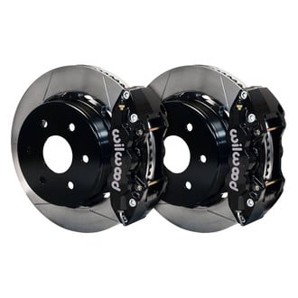 Wilwood® - Street Performance GT Slotted Rotor AERO4 Caliper Rear Brake Kit