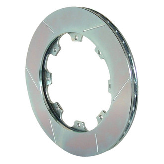 Wilwood® - GT Series 36 Curved Vane Slotted 2-Piece Driver Side Brake Rotor