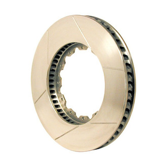 Wilwood® - GT Series 48 Curved Vane Slotted 2-Piece Passenger Side Brake Rotor