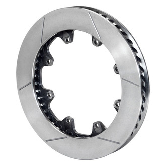 Wilwood® - GT Series 48 Curved Vane Slotted 2-Piece Passenger Side Brake Rotor