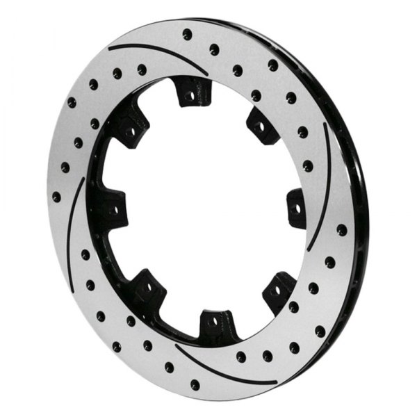 Wilwood® - 32 Vane Drilled and Slotted 2-Piece Driver SideBrake Rotor