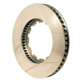Wilwood® - GT Series 48 Curved Vane Slotted 2-Piece Driver Side Brake Rotor