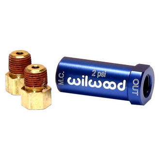 Wilwood® - 2Lb. Blue Rpv Inline Brake Kit with Fitting