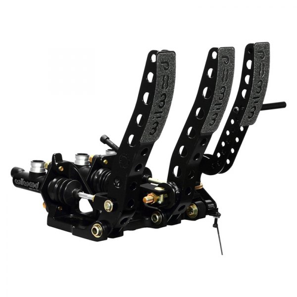 Wilwood® - Floor Mount Brake/Clutch and Throttle Pedals without Throttle Link