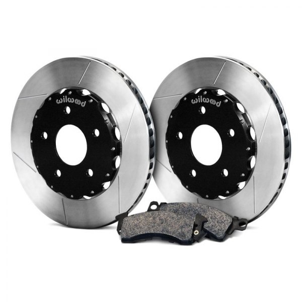 Wilwood® - GT Slotted Rear Rotor and Pad Kit