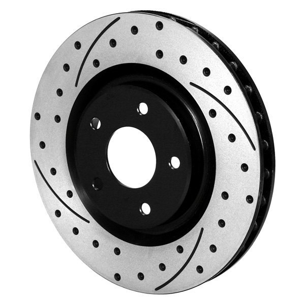 Wilwood® - SRP Dimpled and Slotted 1-Piece Front Brake Rotor