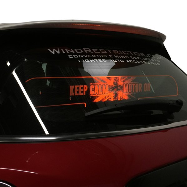  WindRestrictor® - Blue Wind Deflector Glow Plate