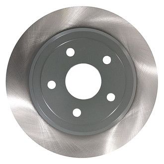 Winhere Brake Parts® - WinStop™ Plain Solid Rear Brake Rotor