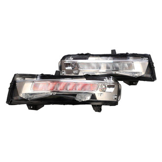 Winjet® - Driver and Passenger Side LED Fog Lights with Sequential Turn Signal