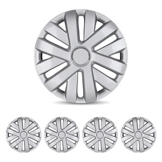 Winjet® - 15" 12-Spokes 5062 Style Lacquer Hubcaps Wheel Covers