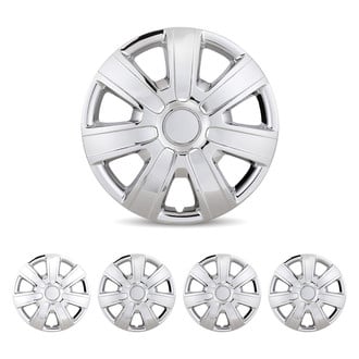 Winjet® - 15" 7-Spokes 5076 Style Chrome Hubcaps Wheel Covers