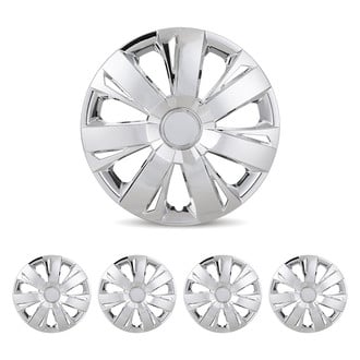 Winjet® - 15" 7-Spokes 5077 Style Chrome Hubcaps Wheel Covers