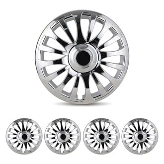 Winjet® - 15" 16-Spokes 5081 Style Chrome Hubcaps Wheel Covers
