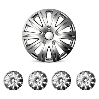 Winjet® - 15" 10-Spokes 5083 Style Chrome Hubcaps Wheel Covers