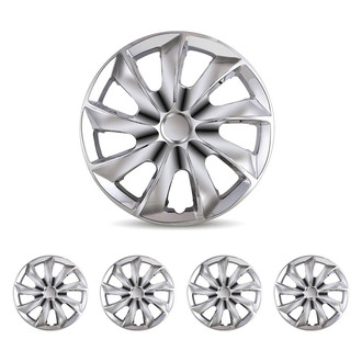 Winjet® - 17" 9-Spokes 5084 Style Chrome Hubcaps Wheel Covers