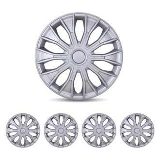Winjet® - 14" 10-Spokes 5086 Style Lacquer Hubcaps Wheel Covers