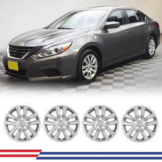 Winjet® - 16" 5 Double-Spokes 5102 Style Lacquer Hubcaps Wheel Covers