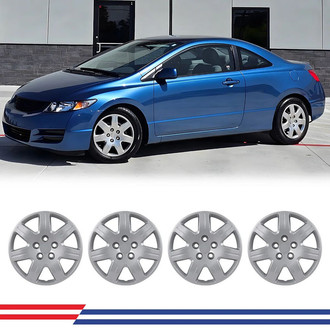 Winjet® - 16" 7-Spokes 5104 Style Lacquer Hubcaps Wheel Covers