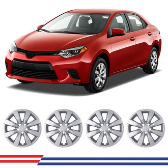 Winjet® - 16" 8-Spokes 5110 Style Lacquer Hubcaps Wheel Covers