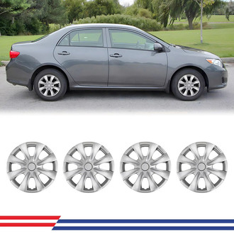 Winjet® - 15" 5115 Style Chrome Hubcaps Wheel Covers