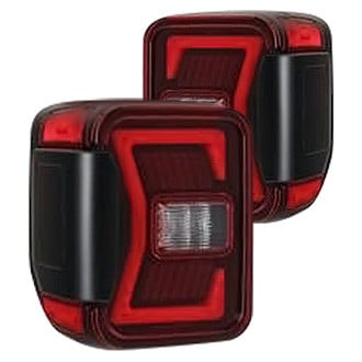 Winjet® - Black LED Tail Lights