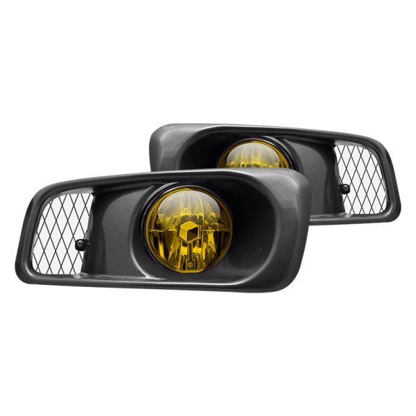 Winjet® CFWJ0034Y Yellow Factory Style Fog Lights