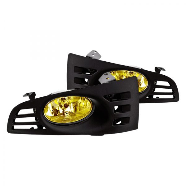 Winjet® - Yellow Factory Style Fog Lights, Honda Accord