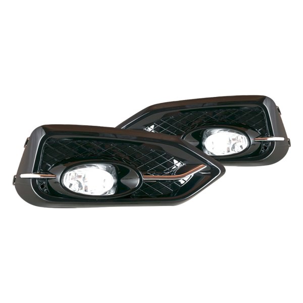 Winjet® - Factory Style Fog Lights, Honda Civic