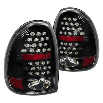 Winjet® - Black LED Tail Lights