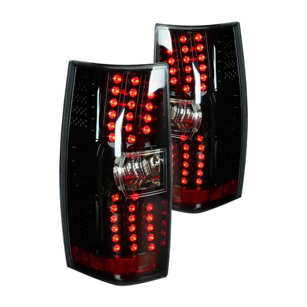 Winjet® - Black LED Tail Lights