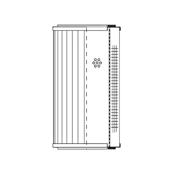 WIX® - 2.75" Full Flow Compressed Air Filter Cartridge