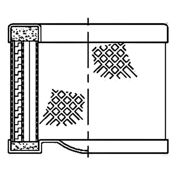 WIX® - 30" x 9.38" x 3.5" Industrial Microglass Oil-Air Separator Cartridge