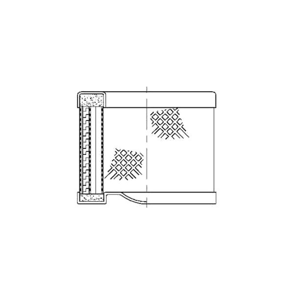 WIX® - 13.5" x 5.5" Industrial Microglass Oil-Air Separator Cartridge