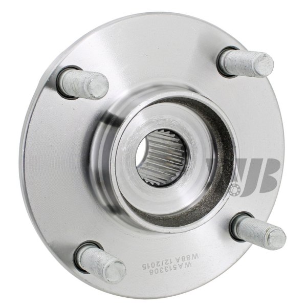 WJB® - Front Driver Side 3 Generation Wheel Bearing and Hub Assembly