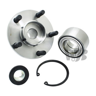 WJB® - Front Driver or Passenger Side Wheel Bearing and Hub Assembly