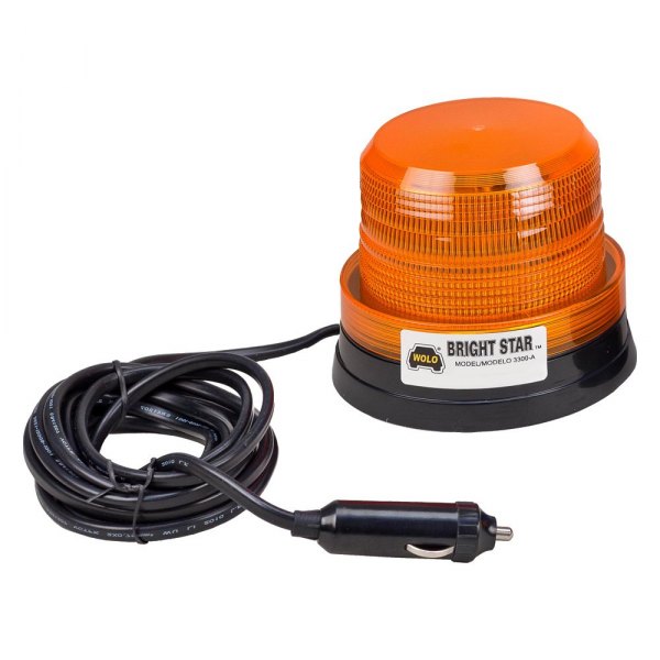 Wolo® - 3.6" Bright Star™ Magnet Mount Amber LED Beacon Light