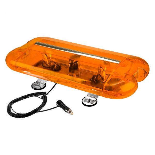 Wolo® - 24" Aurora™ Magnet Mount Mini Amber Halogen Emergency Light Bar
