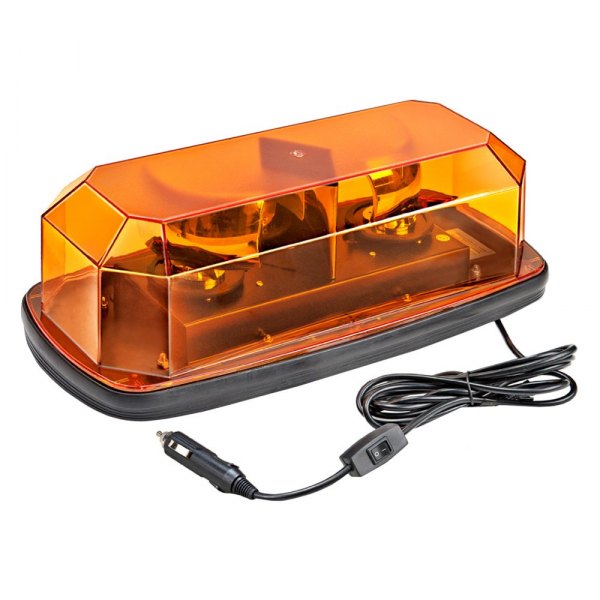 Wolo® - 16" Sirius™ Magnet Mount Mini Amber Halogen Beacon Light Bar