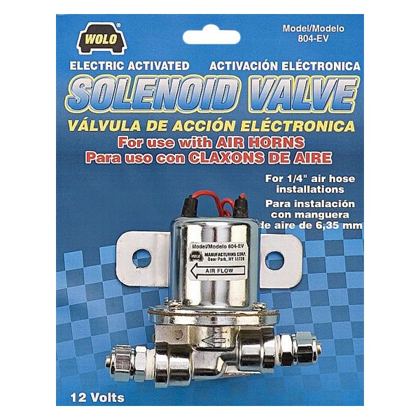 Wolo® - Electric Solenoid 12 Volt Air Valve