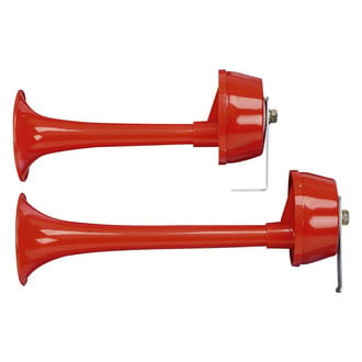 Wolo® 200 - Twin Power™ 2 Trumpet Red Electrical Horn Set