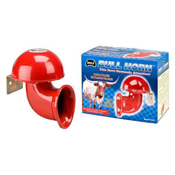 Wolo® - Bull Horn™ Red Super Loud Horn