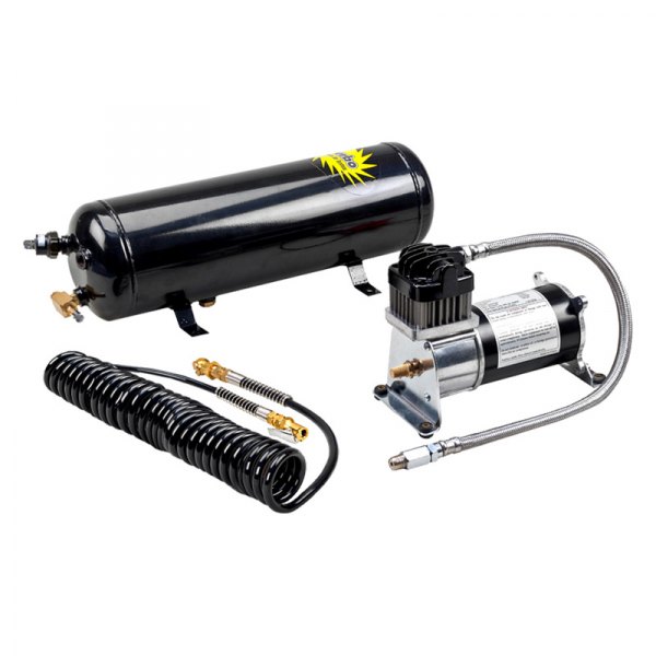 Wolo® - Turbo™ On-Board Air System with Compressor and Extended Tank System