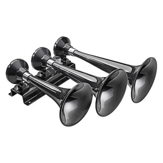 Wolo® - Express™ 3 Trumpet Black Train Horn