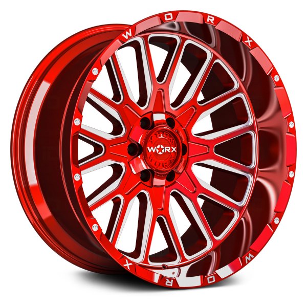 WORX® - 818RM Red with Machined Face