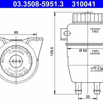 ATE® - Brake Reservoir
