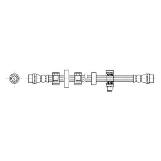 Corteco® - Front Passenger Side Brake Hose