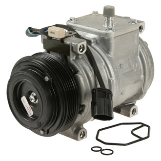 Denso® - A/C Compressor with Clutch