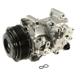 Denso® - A/C Compressor with Clutch