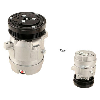 Denso® - A/C Compressor with Clutch